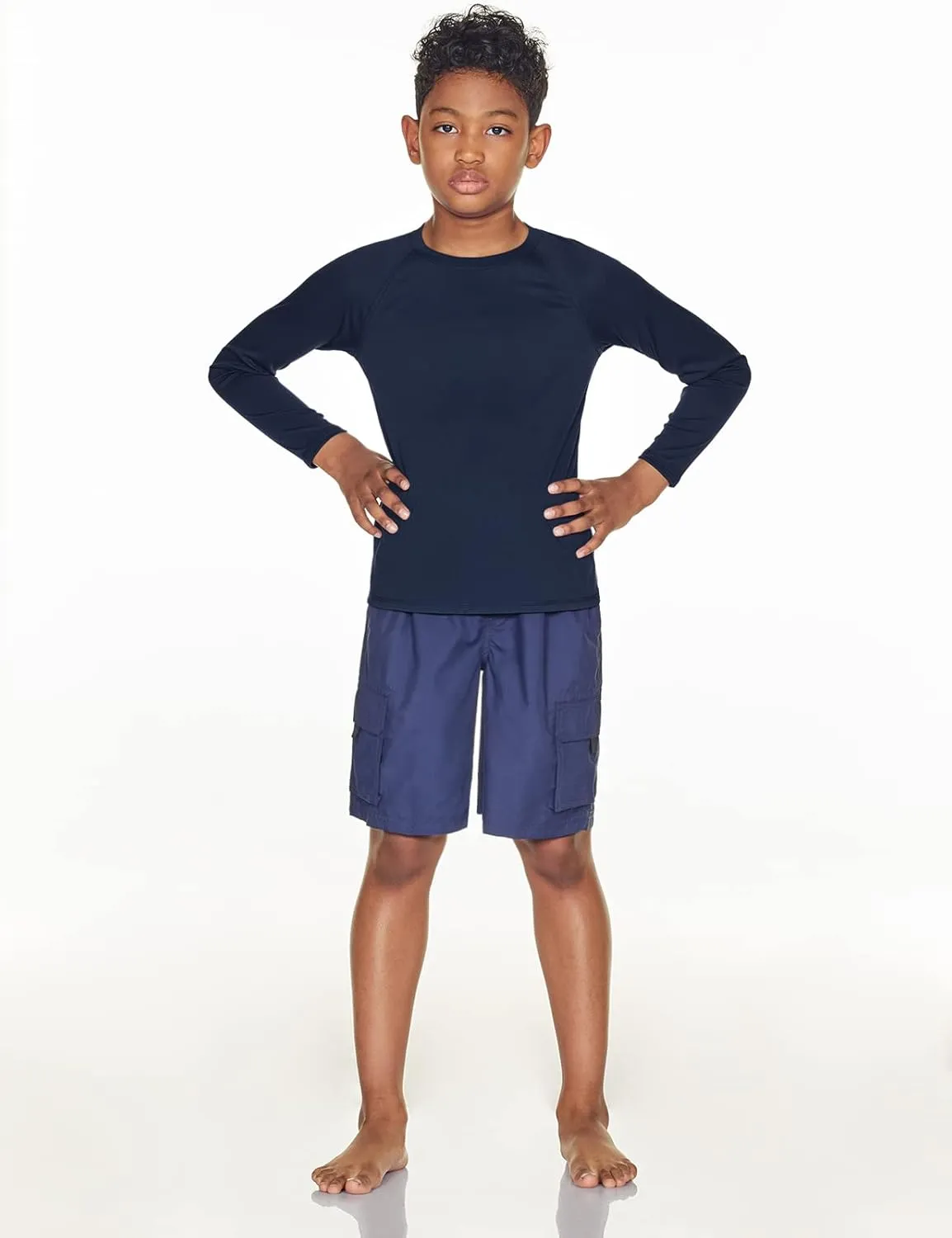 TSLA Kids Youth UPF 50  Long Sleeve T-Shirt, Athletic Sports Dry Fit Sun Shirts, UV Sun Portection Fishing Shirts