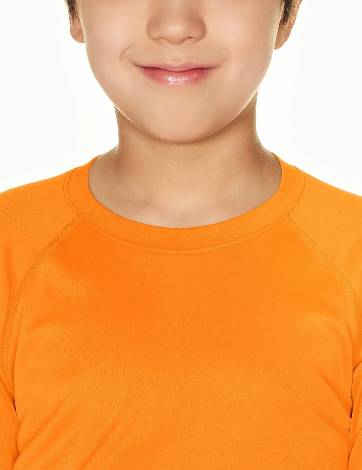 TSLA Kids Youth UPF 50  Long Sleeve T-Shirt, Athletic Sports Dry Fit Sun Shirts, UV Sun Portection Fishing Shirts
