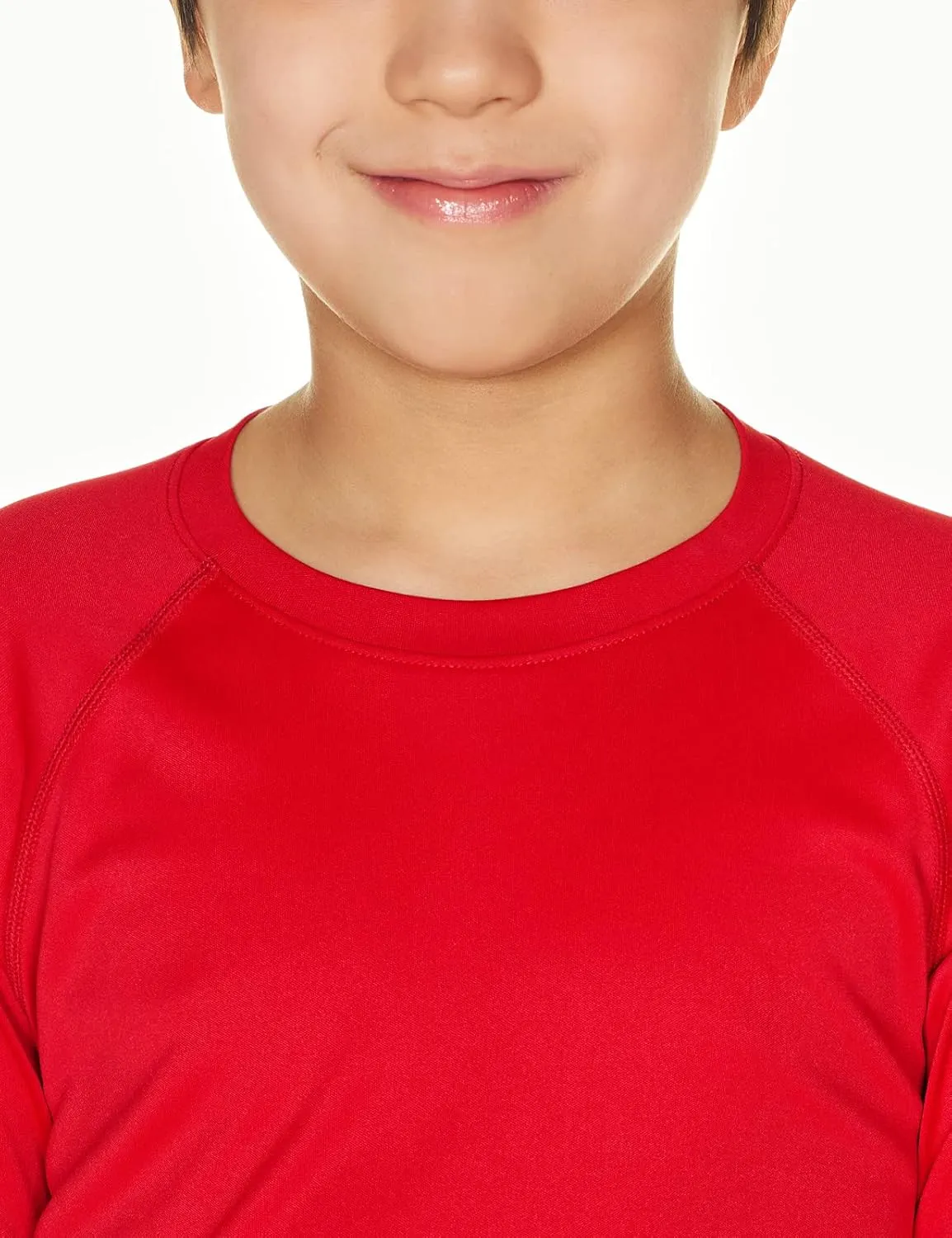 TSLA Kids Youth UPF 50  Long Sleeve T-Shirt, Athletic Sports Dry Fit Sun Shirts, UV Sun Portection Fishing Shirts