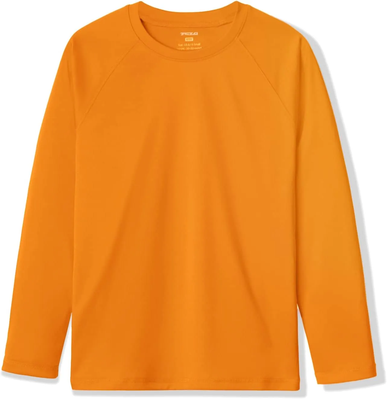 TSLA Kids Youth UPF 50  Long Sleeve T-Shirt, Athletic Sports Dry Fit Sun Shirts, UV Sun Portection Fishing Shirts