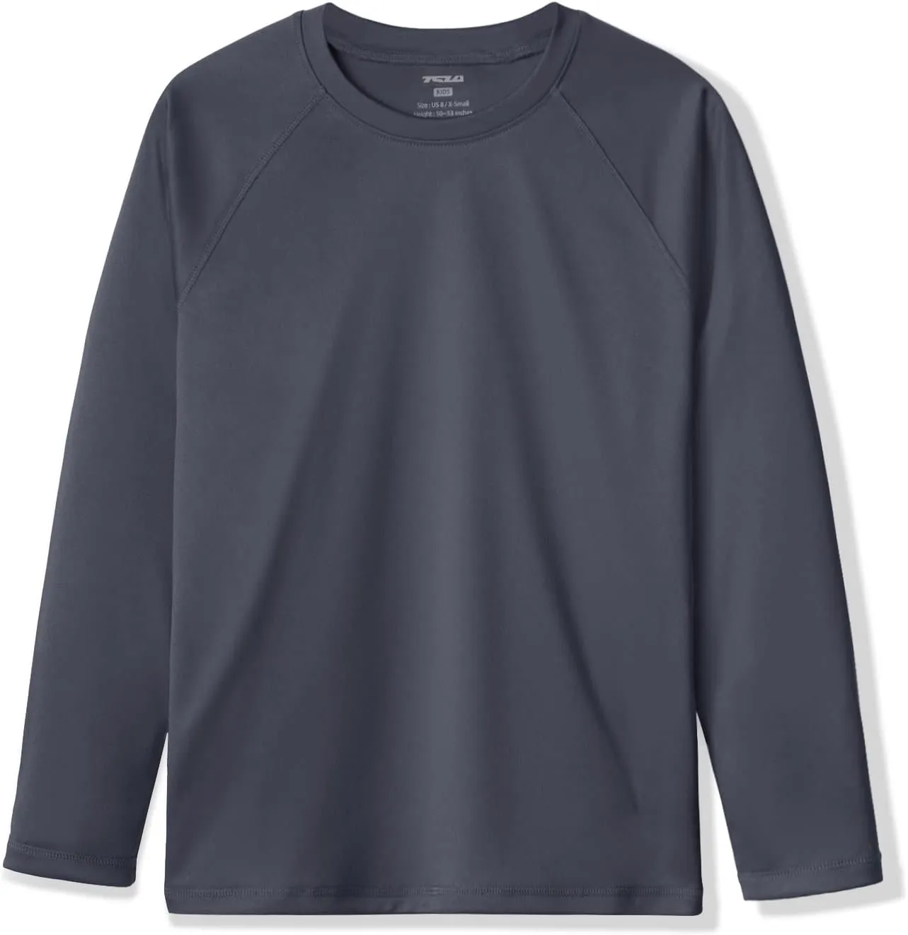 TSLA Kids Youth UPF 50  Long Sleeve T-Shirt, Athletic Sports Dry Fit Sun Shirts, UV Sun Portection Fishing Shirts