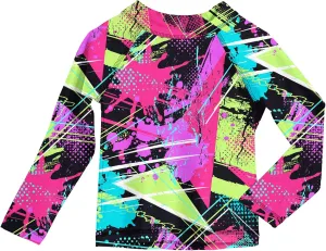 UNIFACO UPF 50  Little Boys Long Sleeve Rash Guard Swim Shirt Premium Sun Shirt for 1-8 Years