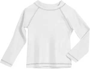 UNIFACO UPF 50  Little Boys Long Sleeve Rash Guard Swim Shirt Premium Sun Shirt for 1-8 Years