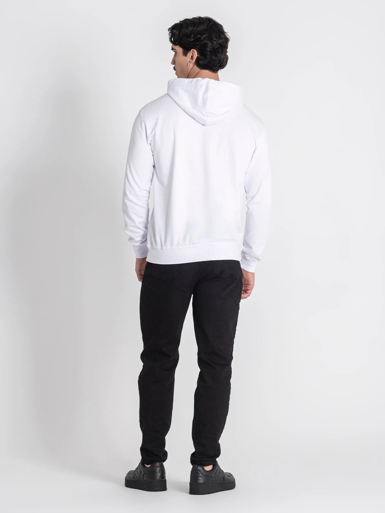 White Alert Mania Hoodie