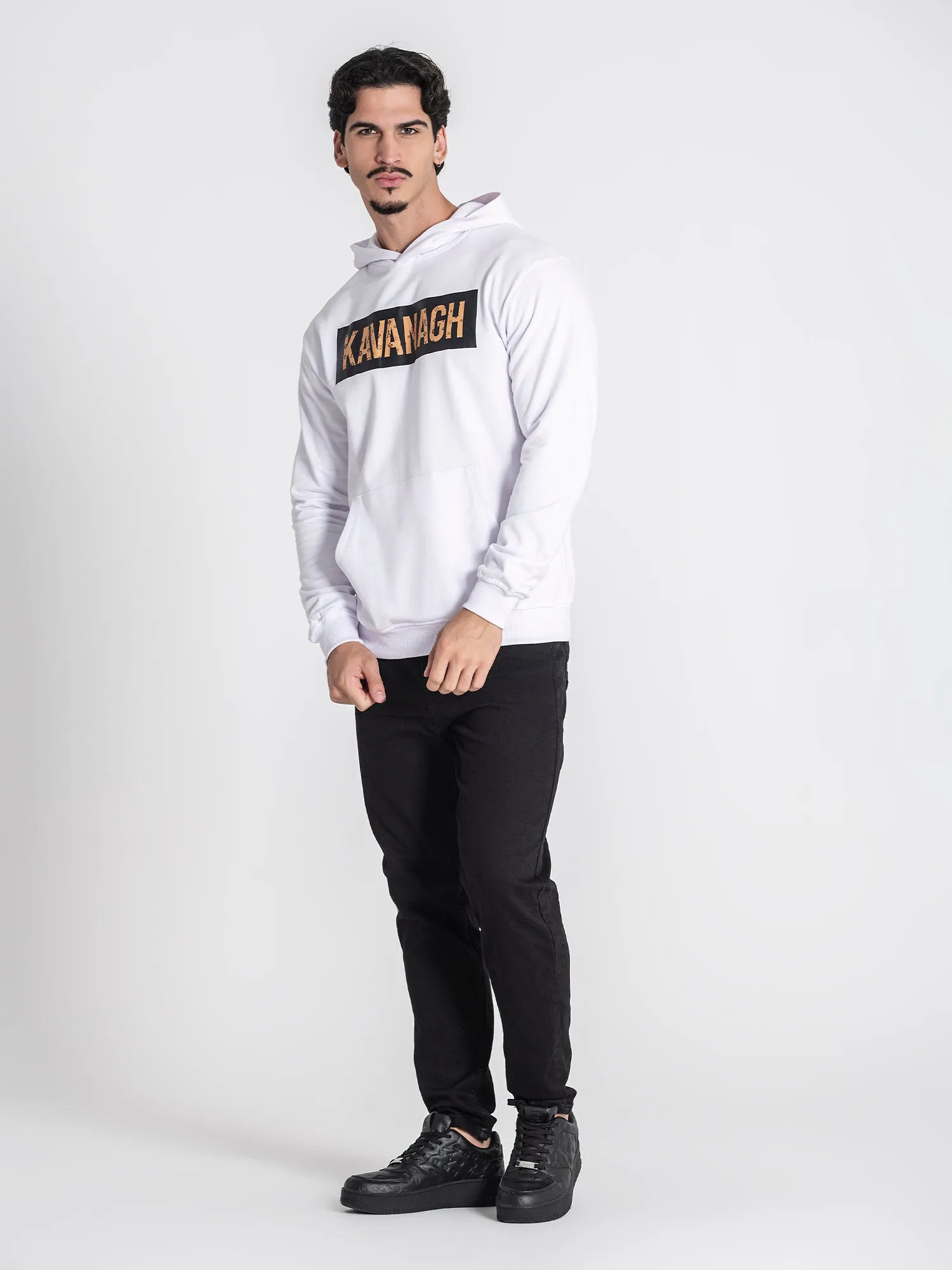 White Alert Mania Hoodie