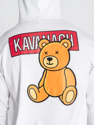 White GK Bear Alert Hoodie