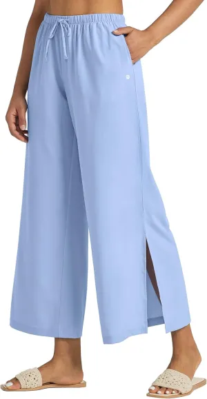 Willit Women's Wide Leg Pants UPF 50  Swim Beach Pants Lightweight Travel Pants Quick Dry Sun Protective