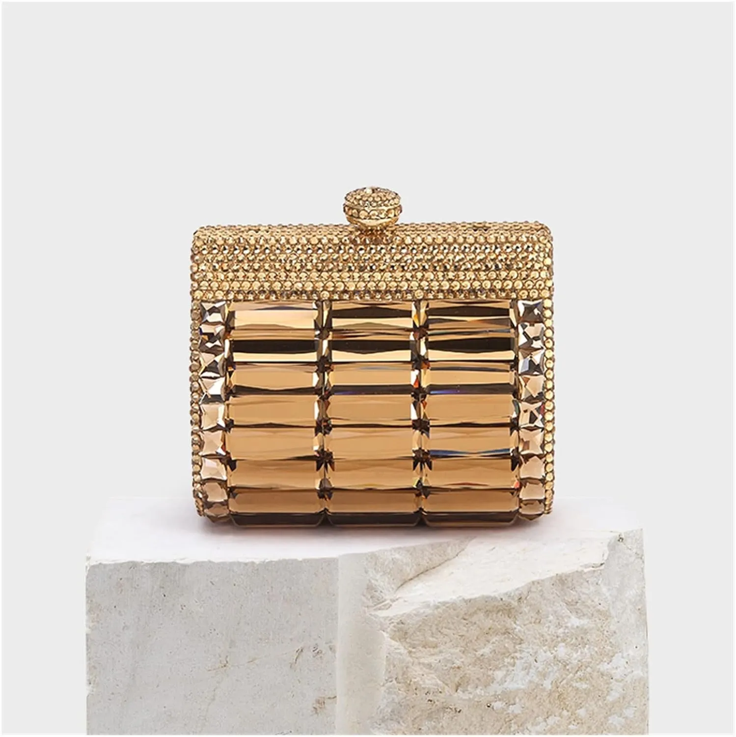 Women Stone Clutch Purse Dinner Bags Diamond Wedding Handbag Bridal Purse Party Dinner Bag