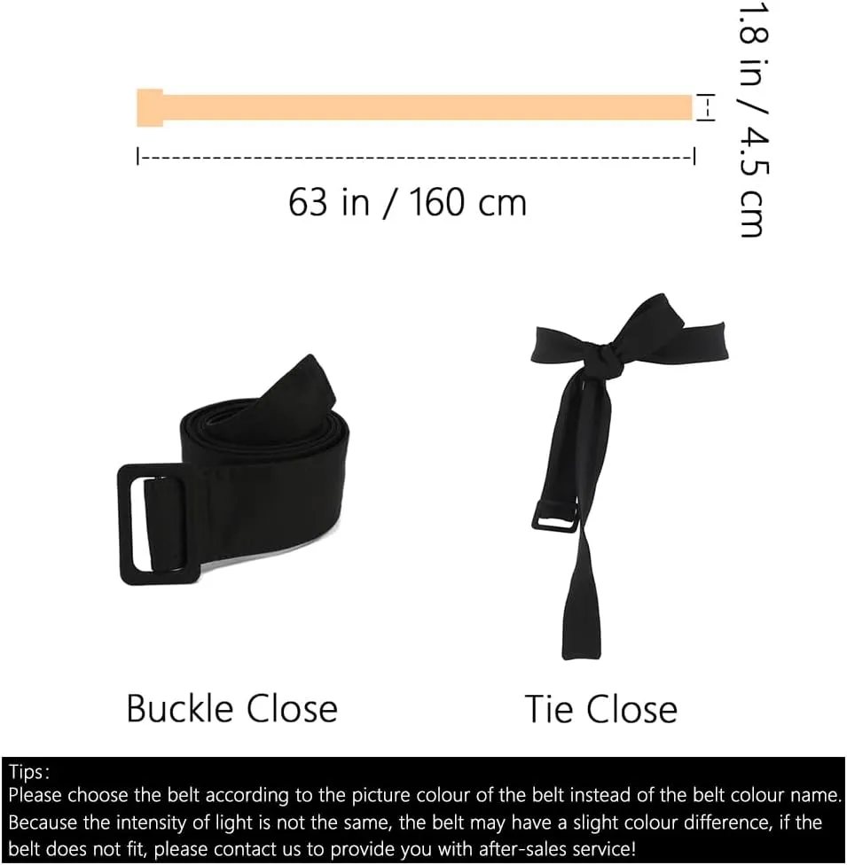 Women Trench Coat Belt Replacement Tie waist Wind Coat Waist Belt
