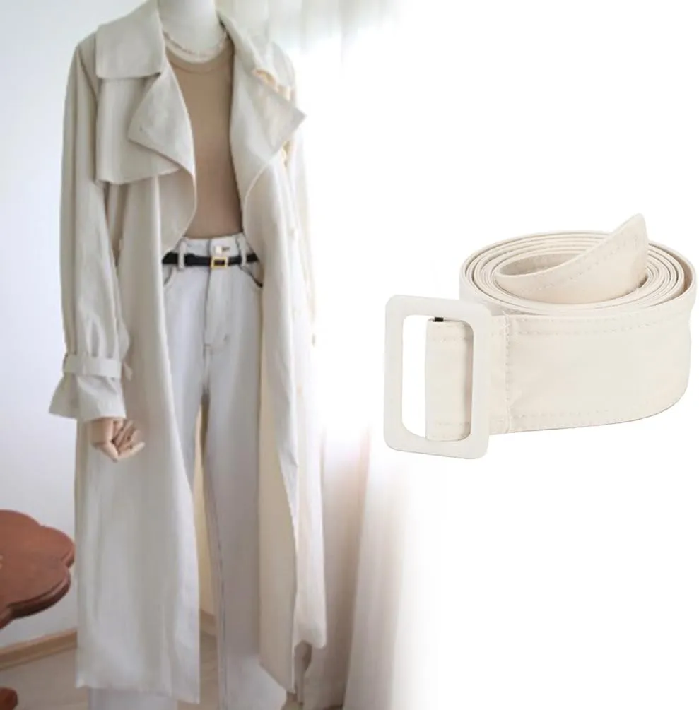 Women Trench Coat Belt Replacement Tie waist Wind Coat Waist Belt