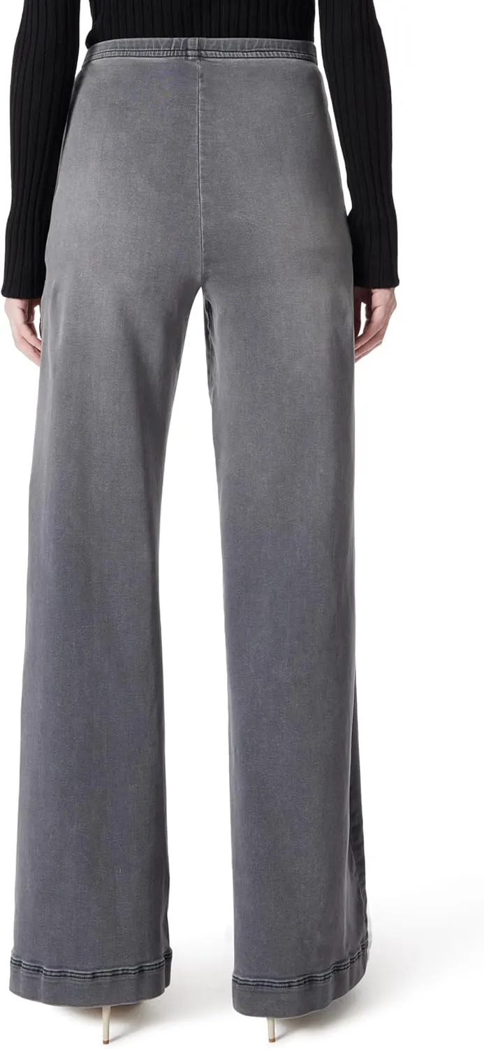Women's Anna High Rise Pull on Pin Tuck Pant Standard