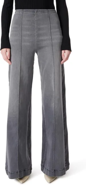 Women's Anna High Rise Pull on Pin Tuck Pant Standard