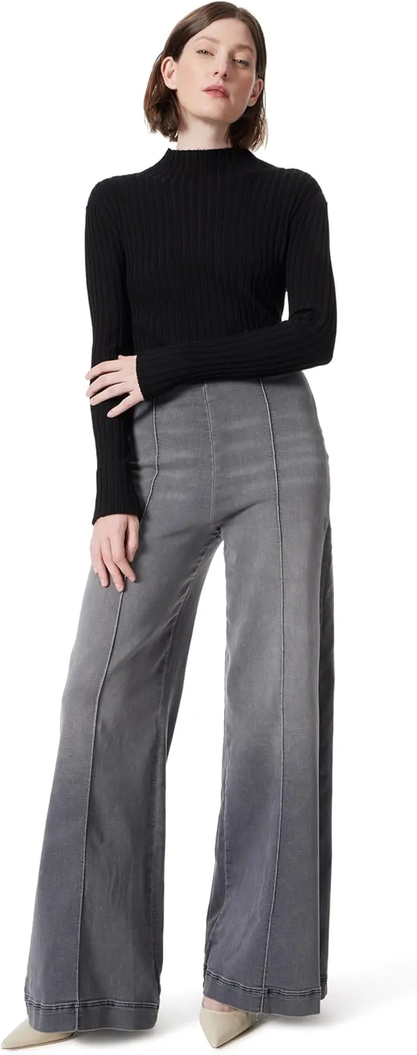Women's Anna High Rise Pull on Pin Tuck Pant Standard