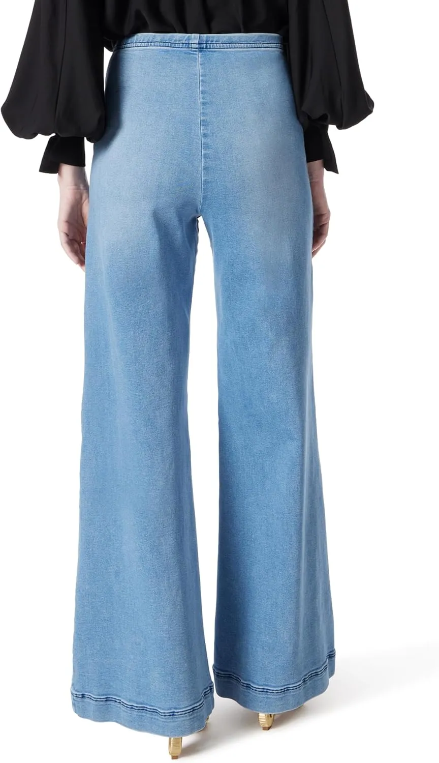 Women's Anna High Rise Pull on Pin Tuck Pant Standard