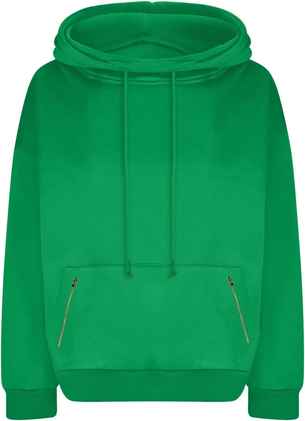 Women's Fashion Hoodies & Sweatshirts 2024 Long Sleeve Cowl Neck Fall Oversized Sweatshirt Cute Teen Girls Outfits