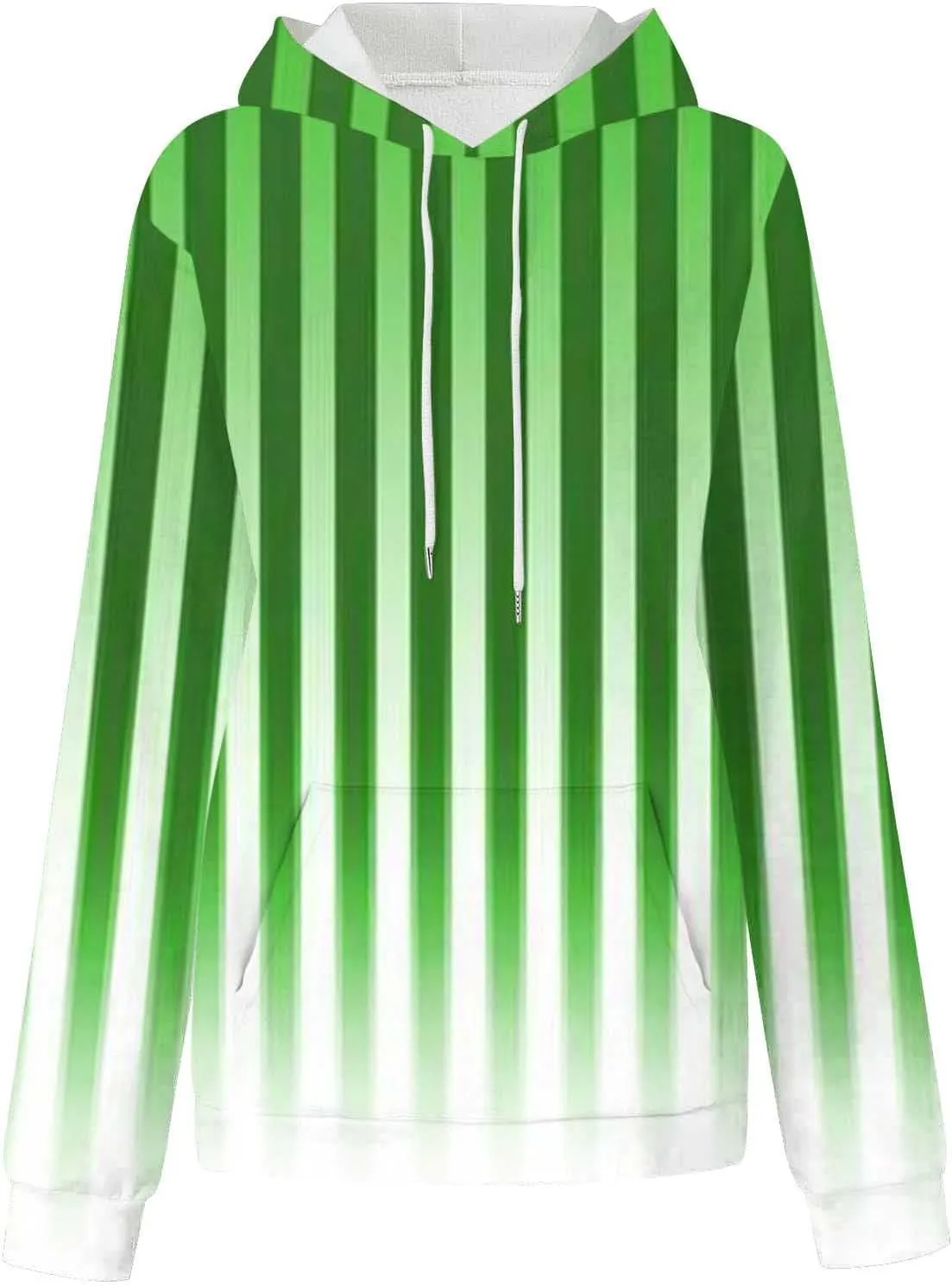 Womens Oversized Hoodies Striped Plus Size Sweatshirts Long Sleeve Sweaters Pullover Fall Clothes with Pocket