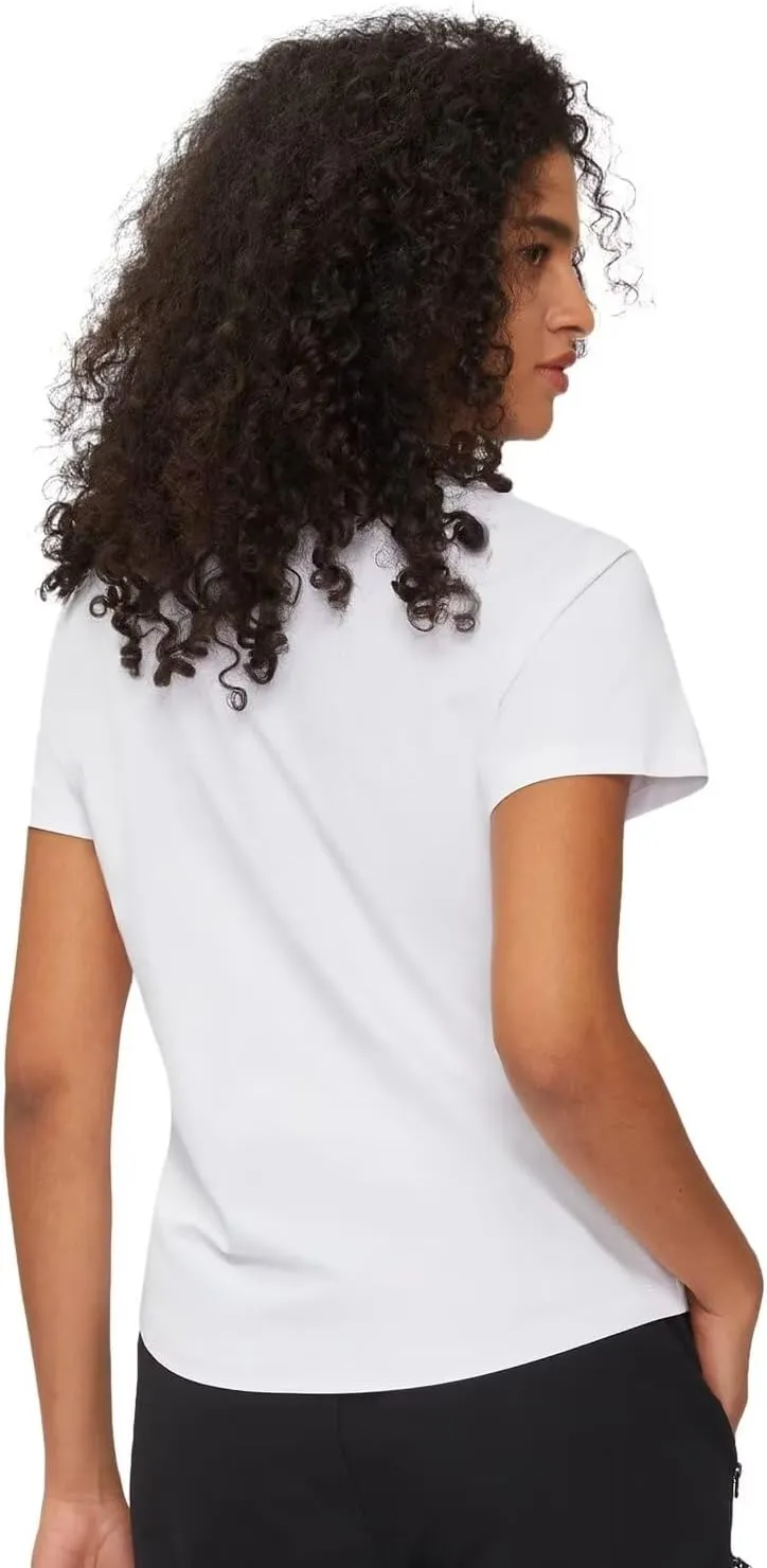 Women's Polo Shirt Quick Dry 4 Button Moisture Casual Work Short Sleeve Collared Golf Shirt-Wicking Performance