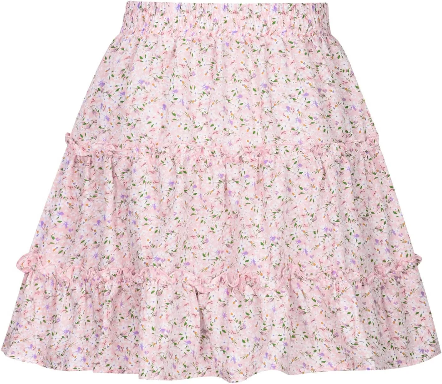 Womens Ruched Peplum High Cut Plain High Low Midi Skort Skorts for Women Chiffon Skort 2025 Y2K