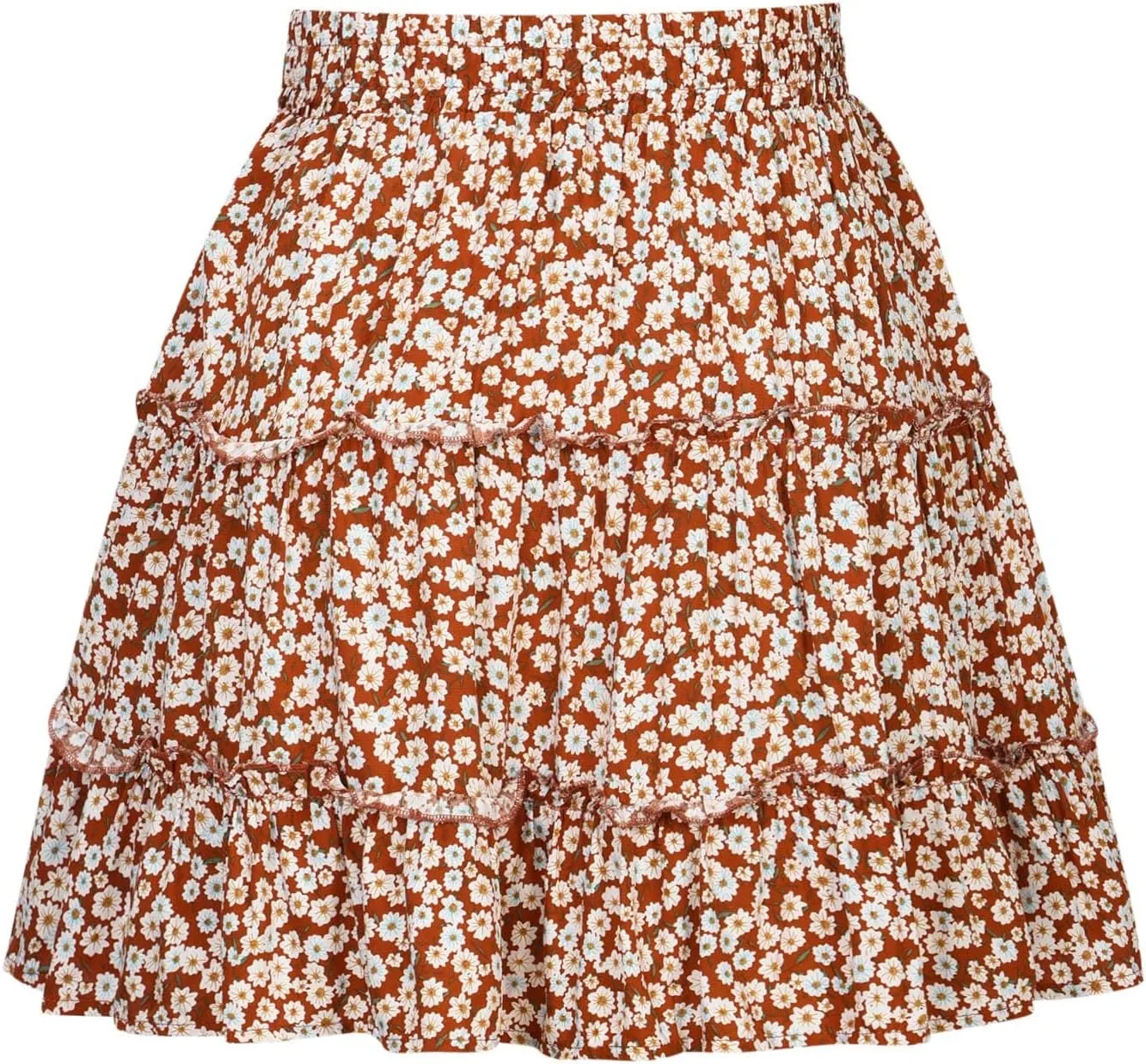 Womens Ruched Peplum High Cut Plain High Low Midi Skort Skorts for Women Chiffon Skort 2025 Y2K