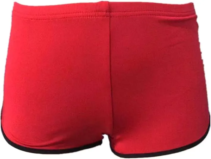 Womens Yoga Booty Shorts Sexy Printed Dance Sport Workout Hot Pants Plus Size Lounge Wear Briefs