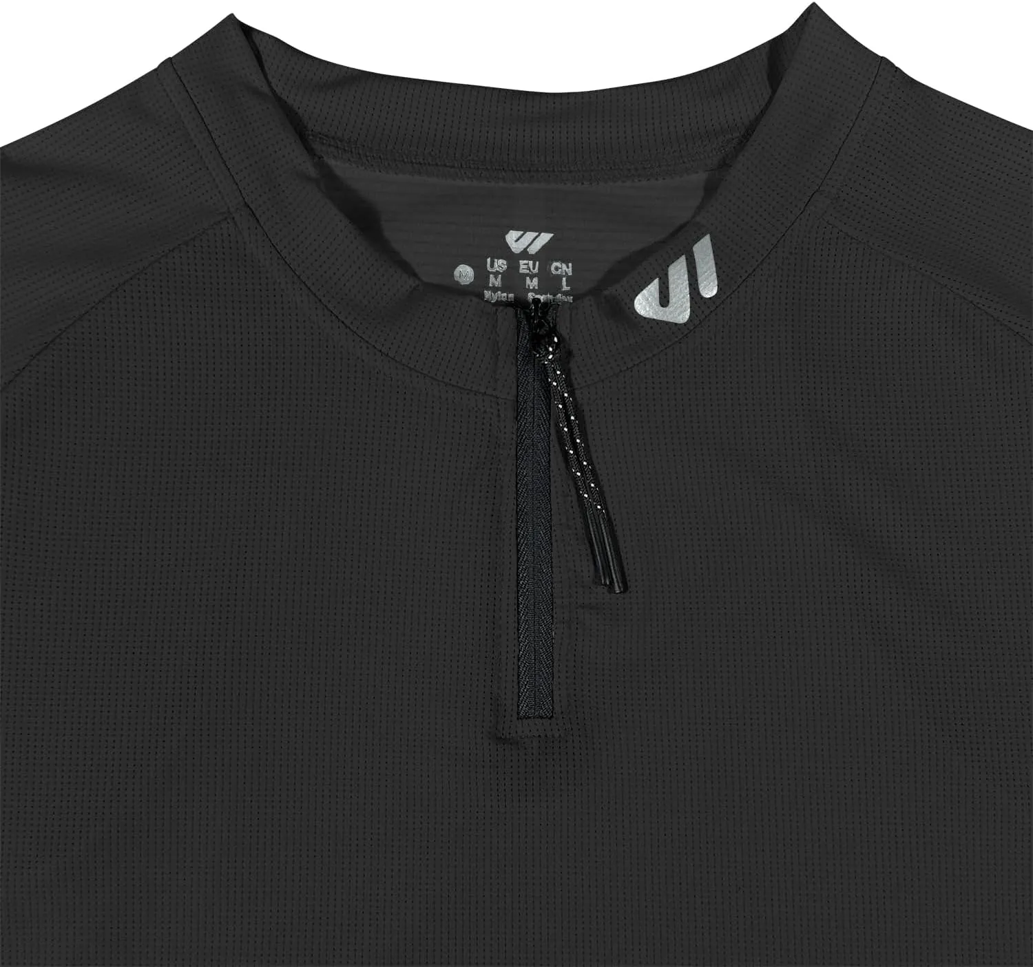 Wulibike Cycling Jersey Men Short Sleeve, Road Bike Jerseys Half Zipper with Pockets, Bicycle Clothing Breathable Quick Dry