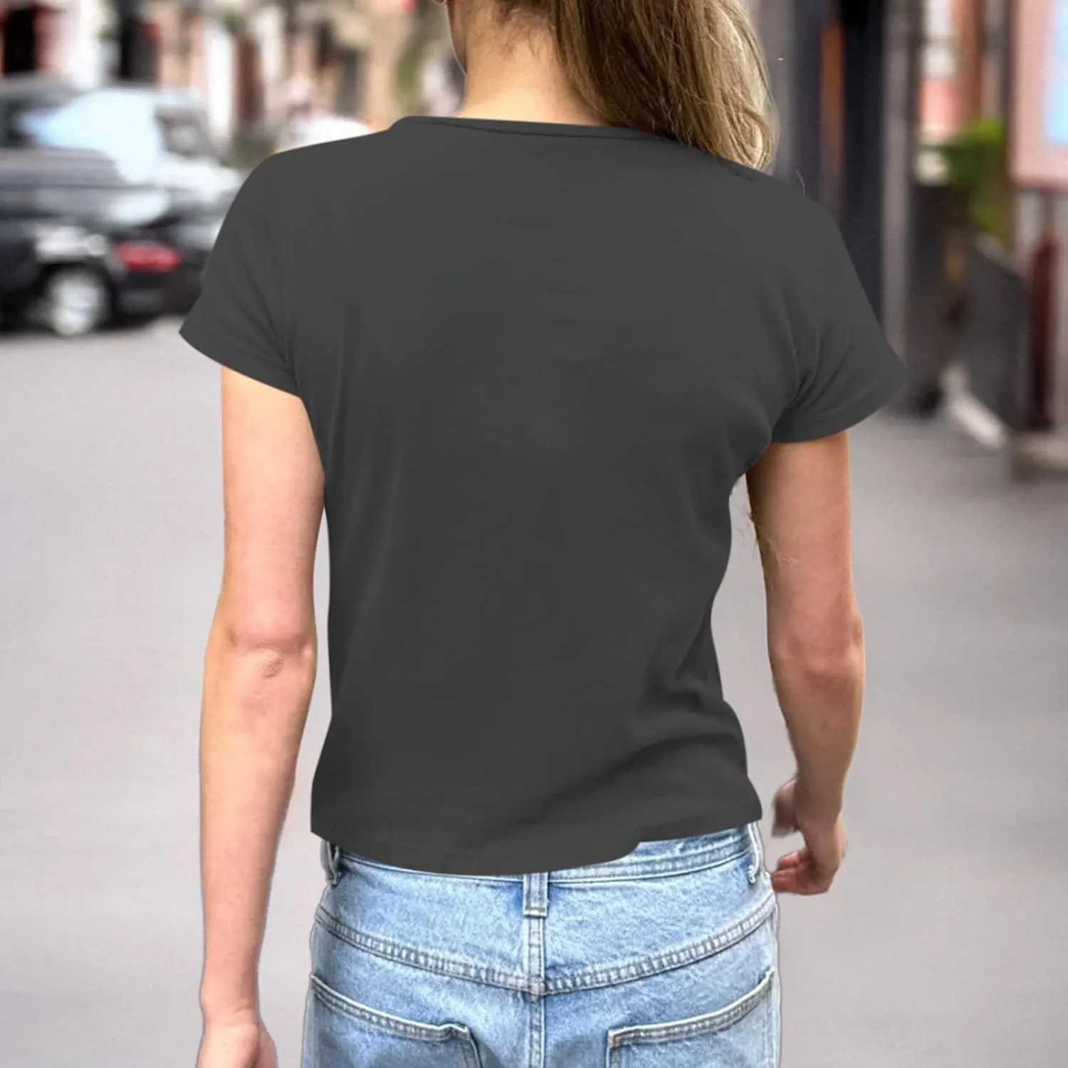Y2k Graphic Baby Tees for Women Malibu Sea Turtles Cropped Tshirt E-Girl Aesthetic Shirts Vintage Summer Crop Tops